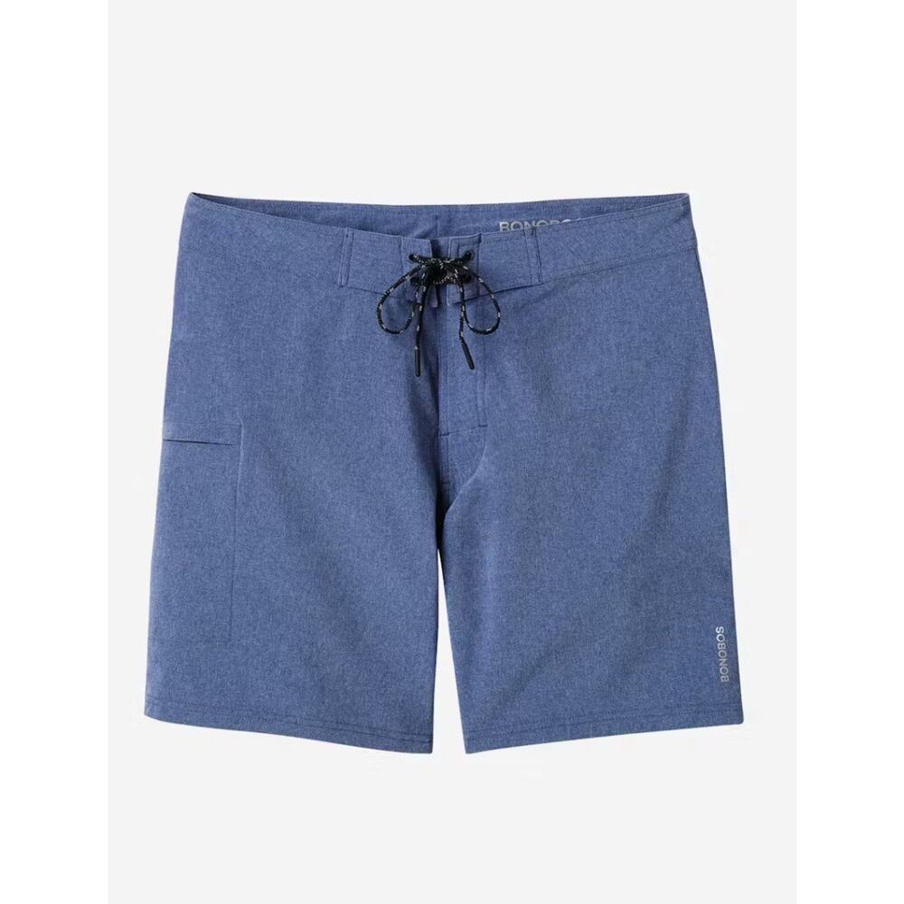 Bonobos Men’s Board Shorts Hook & Loop/Tie Closure Blue Size 32 / Inseam 9” EUC!
